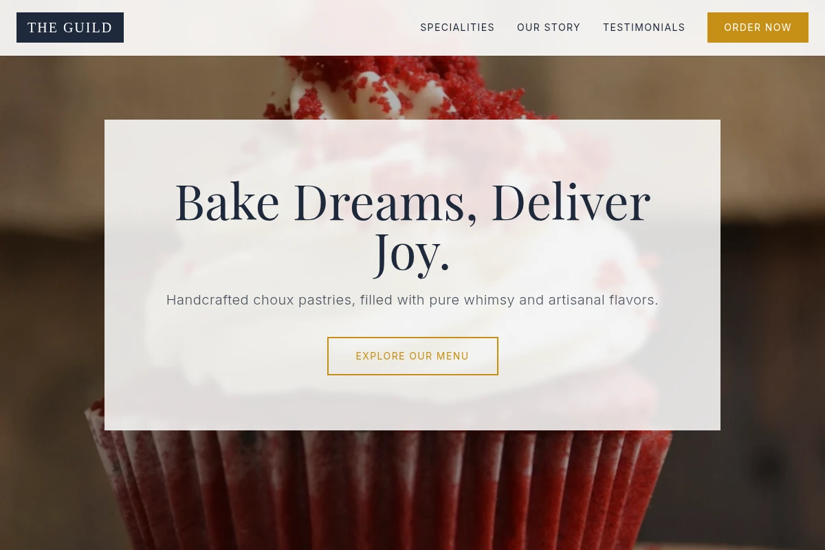 Choux Cupcake