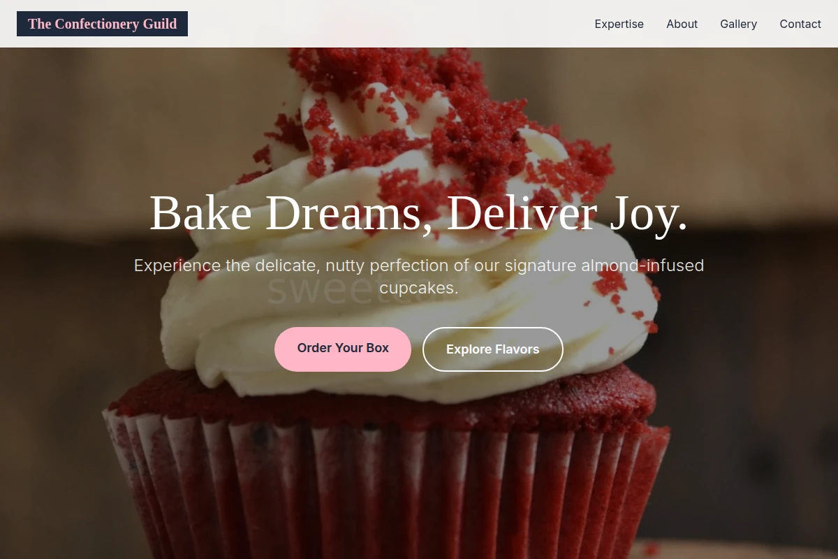 Almond Cupcake