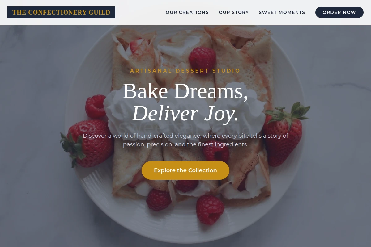 Confection Dessert